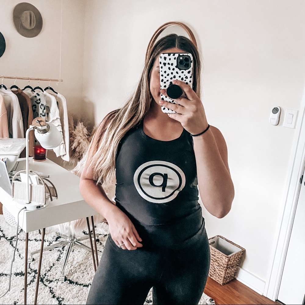 Pure barre racerback workout tank